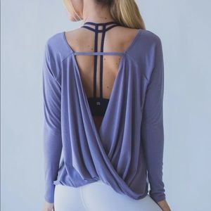 Montiel Activewear Lavender Hanley Long Sleeve